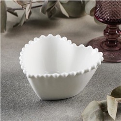 Соусник Magistro «Сердце», 260 мл, d=11.5, фарфор, белый