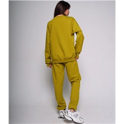 Спортивный костюм #ОБШ1878, горчичный