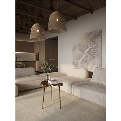 Столик журнальный «Лесной», 48×48×51 см, алюминий