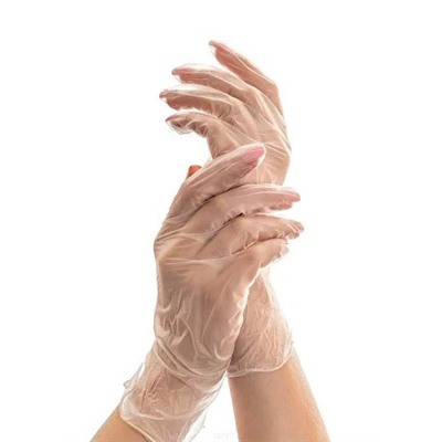 Перчатки виниловые прозрачные Primo Achromos Vinil размер S, 100 шт. (50 пар)