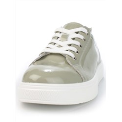 05-HY21-5D GRAY GREEN Кроссовки женские (натуральная кожа)
