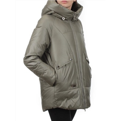 78 GRAY GREEN Куртка зимняя женская (200 гр. холлофайбер)