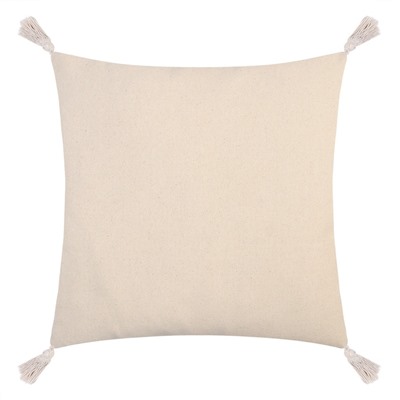 Наволочка декоративная «Этель. Бохо», 45×45 см, 100% хлопок, молочная