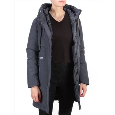 8802 DARK BLUE Пальто зимнее женское CLOUD LAG CAT (200 гр. холлофайбер)