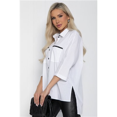 Рубашка Бруно (белая) Б12614-10