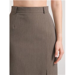 Юбка-карандаш в тонкую полоску