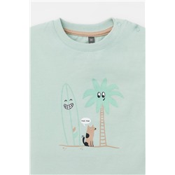 Фуфайка голубая дымка к476 Crockid