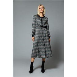 DiLiaFashion 0529 зеленый_фон, Платье