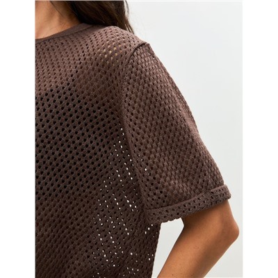 Футболка JOYCE, Шоколад