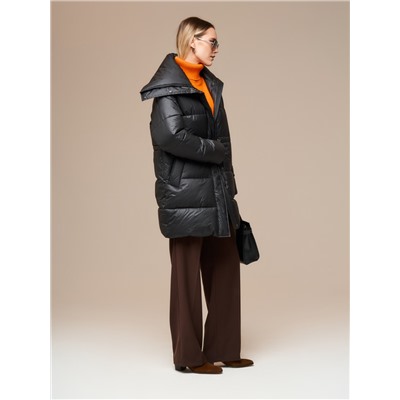 Пуховик женский черный