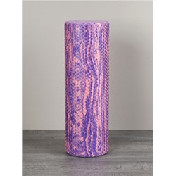 Ролик массажный спортивный Woohooo СELL 45x15/ фиолетово-розовый /уп10