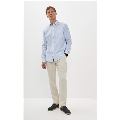 Брюки лен Р211-0872 natural linen