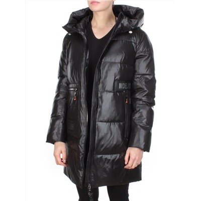 YR-980 BLACK Куртка зимняя женская АЛИСА (200 гр. холлофайбера)