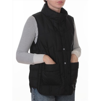 H24-333 BLACK Жилет утепленный женский (утиный пух)