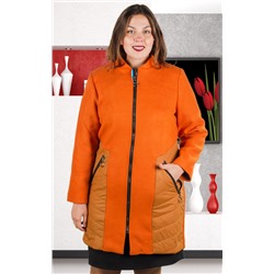 Пальто женское на молнии 252143, размер 50-54