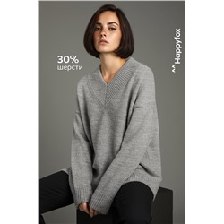 Женский свитер оверсайз Happyfox