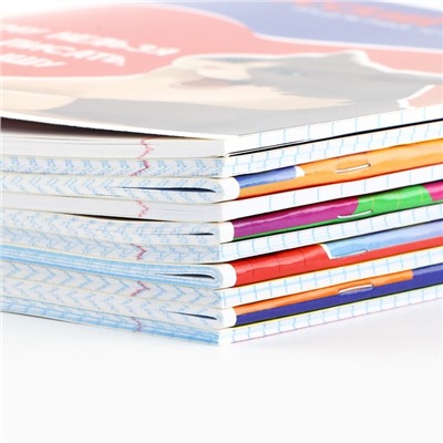 Тетради предметные, 36 л., набор из 10 шт., блок №1 «Мемы»