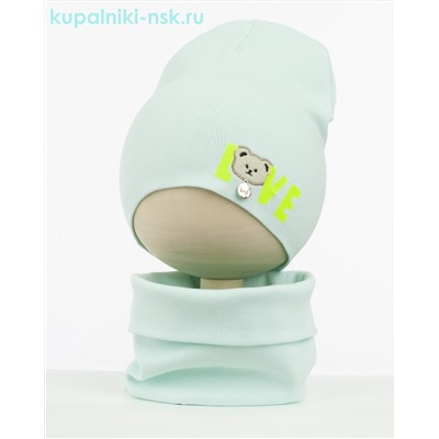 02-23-LT Комплект (колпак+снуд) (50-52)