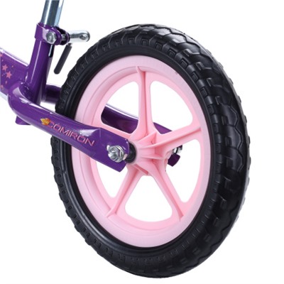 Беговел 12" COMIRON Flight Pro / CB1205 / уп 6 / Цвет: фиолетовый-розовый/ КРАТНО УПАКОВКЕ 6 ШТ.