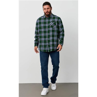 Рубашка F521-0460 green