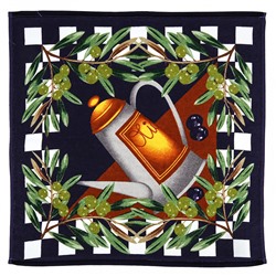 Салфетка махровая 45х45см "Масло оливковое", плотность 290гр/м2, 100% хлопок, Bolangde (Китай)