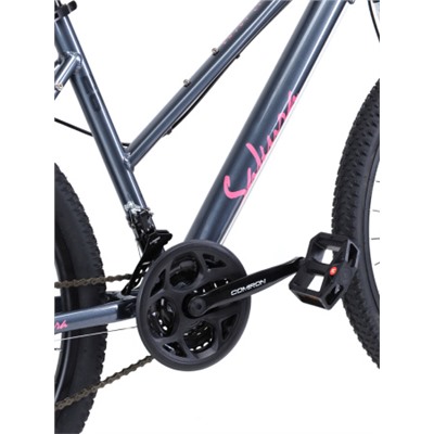 Велосипед 26" рама 17" 21sp COMIRON SAKURA розовый дымный