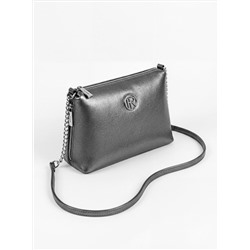 Женская кожаная сумка Richet 3199LNU 868 Серебряный