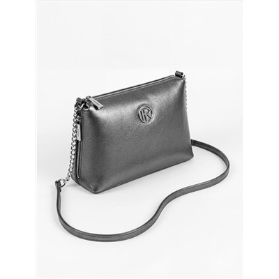 Женская кожаная сумка Richet 3199LNU 868 Серебряный