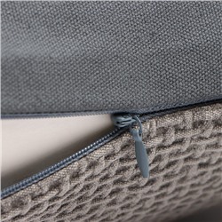 Наволочка декоративная «Этель. Сканди», 45×45, серая