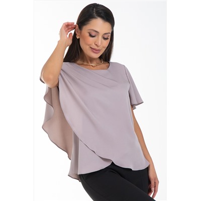 Блузка лёгкая в цвете капучино