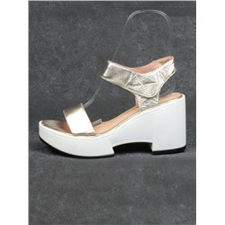 08-QL6989-1A WHITE Босоножки женские (натуральная кожа)
