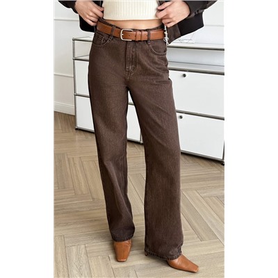Джинсы жен. P222-0134-1 brown