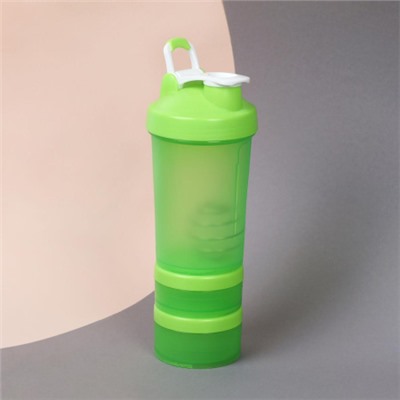 Бутылка/Шейкер MET-Rx SHS-450 зелёная, для спортивного питания 450ML/уп50