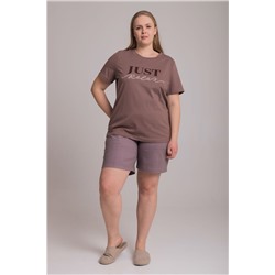 Пижама футболка и шорты М325294Пк