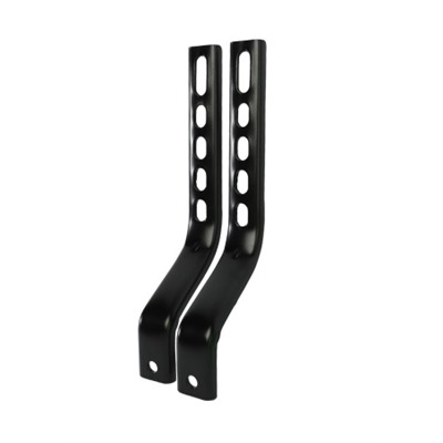 Комплект опорных колес с кронштейнами универсальный 12"-20" пластиковые колеса Зеленый 2шт/ HF-007-GR / уп 30