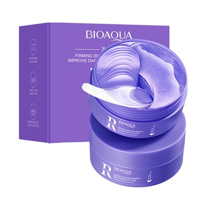 Гидрогелевые патчи с Ретинолом и Коллагеном Biaoqua, 60 шт.