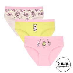 GULB3382(3) набор трусов для девочек (3 шт в кор.)