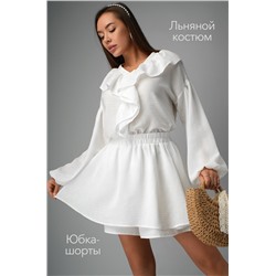 Женский льняной костюм Happyfox