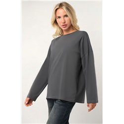 Женский лонгслив оверсайз Happyfox