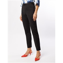 Брюки из плотной эластичной ткани из хлопка с нейлоном