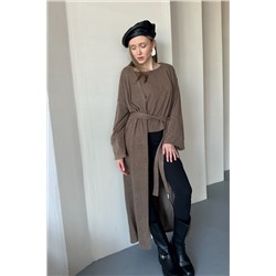 Кардиган  WOOL044/04/Коричневый