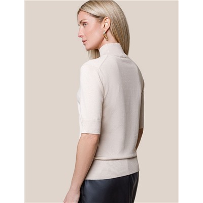 Джемпер тонкой вязки из хлопка с нейлоном