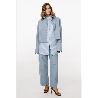 Блуза EOLA 3042.2 голубой