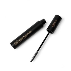 COLLAGEN MASCARA натуральная тушь для ресниц черная, удлиняющая, с коллагеном и гиалуроновой кислотой