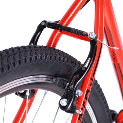 Велосипед 26" рама 17" 7sp KRYPTON TWINKLE TWO красный чёрный