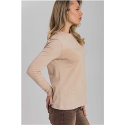 Лонгслив из кулирки с лайкрой М326003б