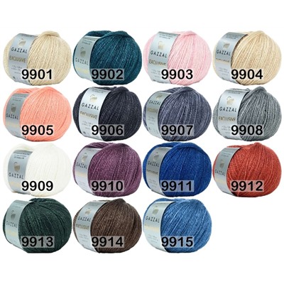 Пряжа Gazzal Exclusive