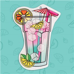 Полотенце пляжное «Этель. Коктейль», 110×150 см