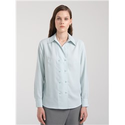 Блузка женская с двубортной застёжкой