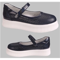 Туфли перф Tom.Miki 10759 D син ( 3,0)